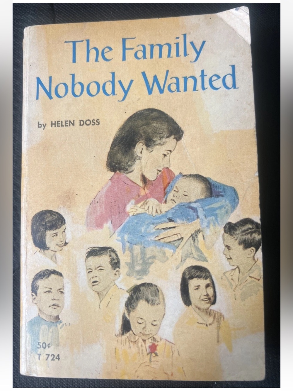 Vintage 1965 The Family Nobody Wanted by Helen Doss - 2nd Printing - Scholastic